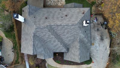Roswell, GA Roof Replacement, GAF HDZ Weathered Wood