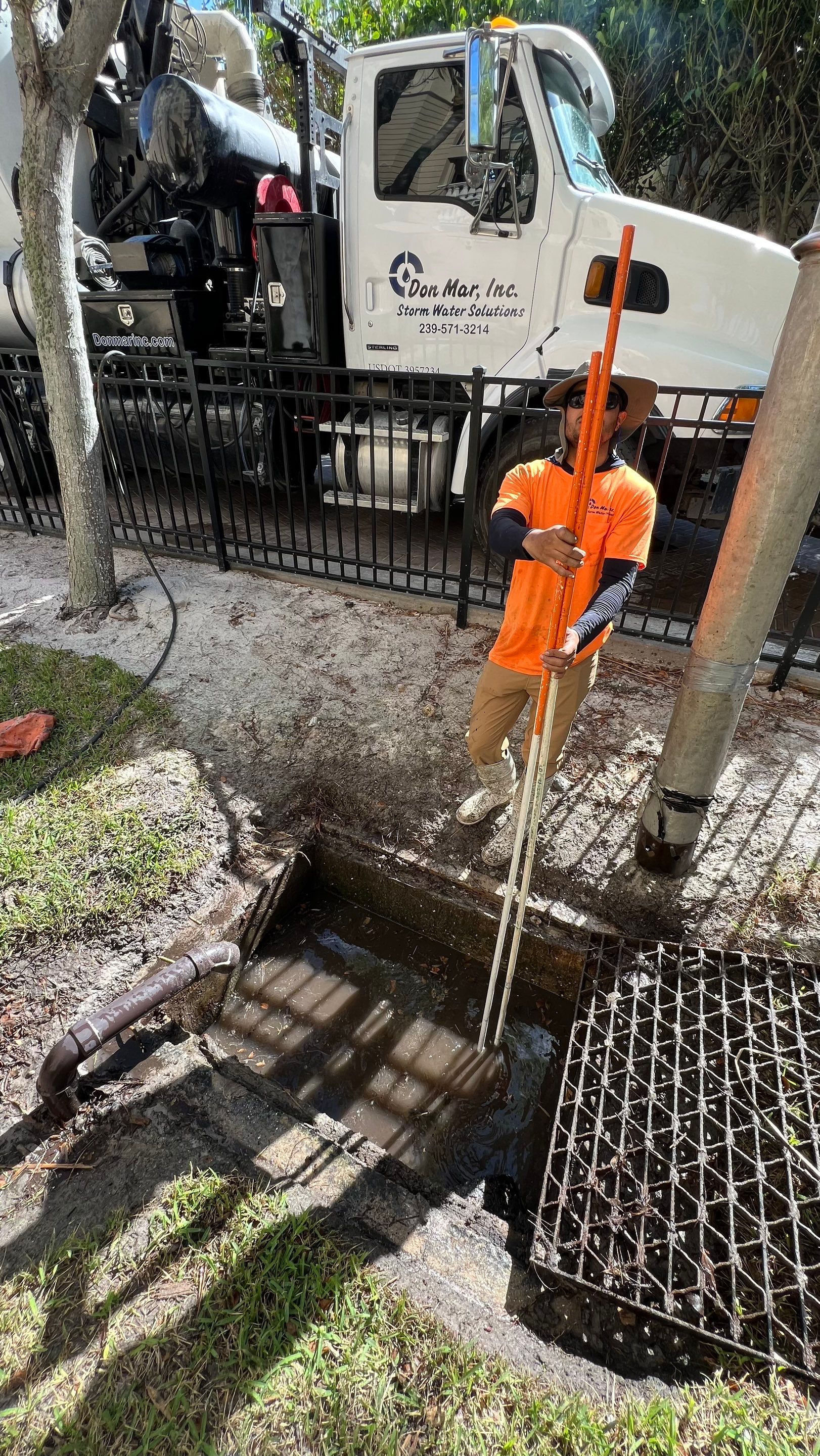 Marco Island Condo Stormwater System Maintenance by Don Mar, Inc. Storm Water Solutions