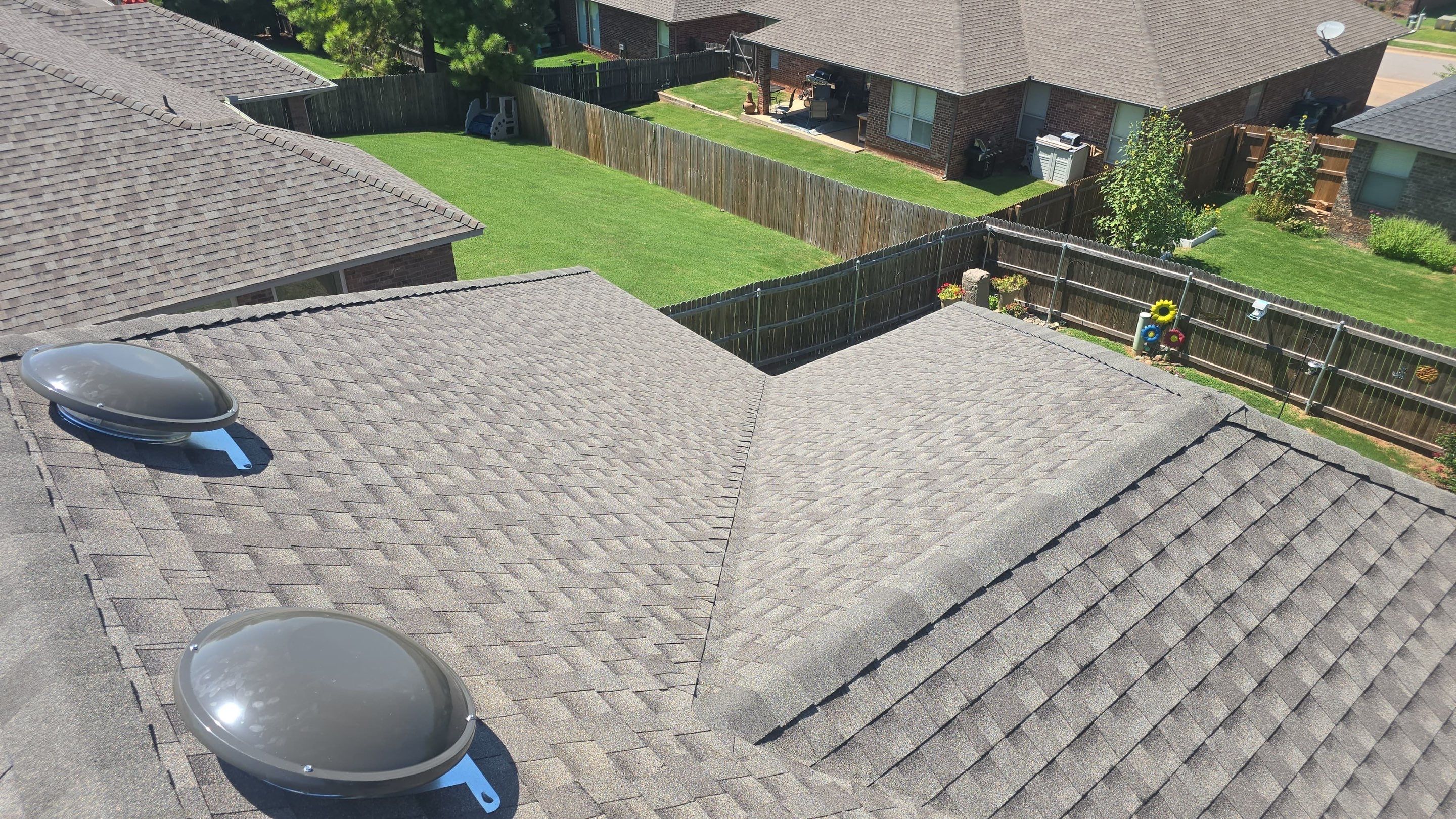 roof replacement in Edmond by McCann's Roofing and Construction