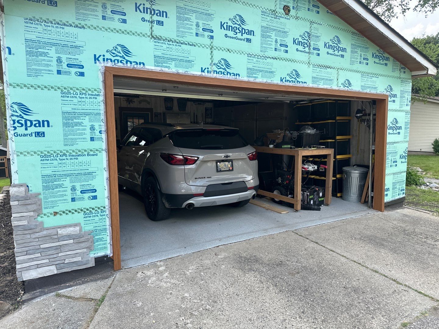 Siding Replacement using Alside Gray Oak by 180 Contractors