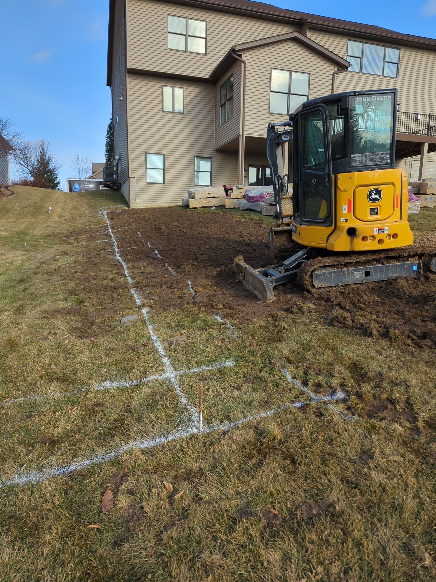 Retaining wall using Rosetta stone by ACE Waterproofing & Basement Solutions