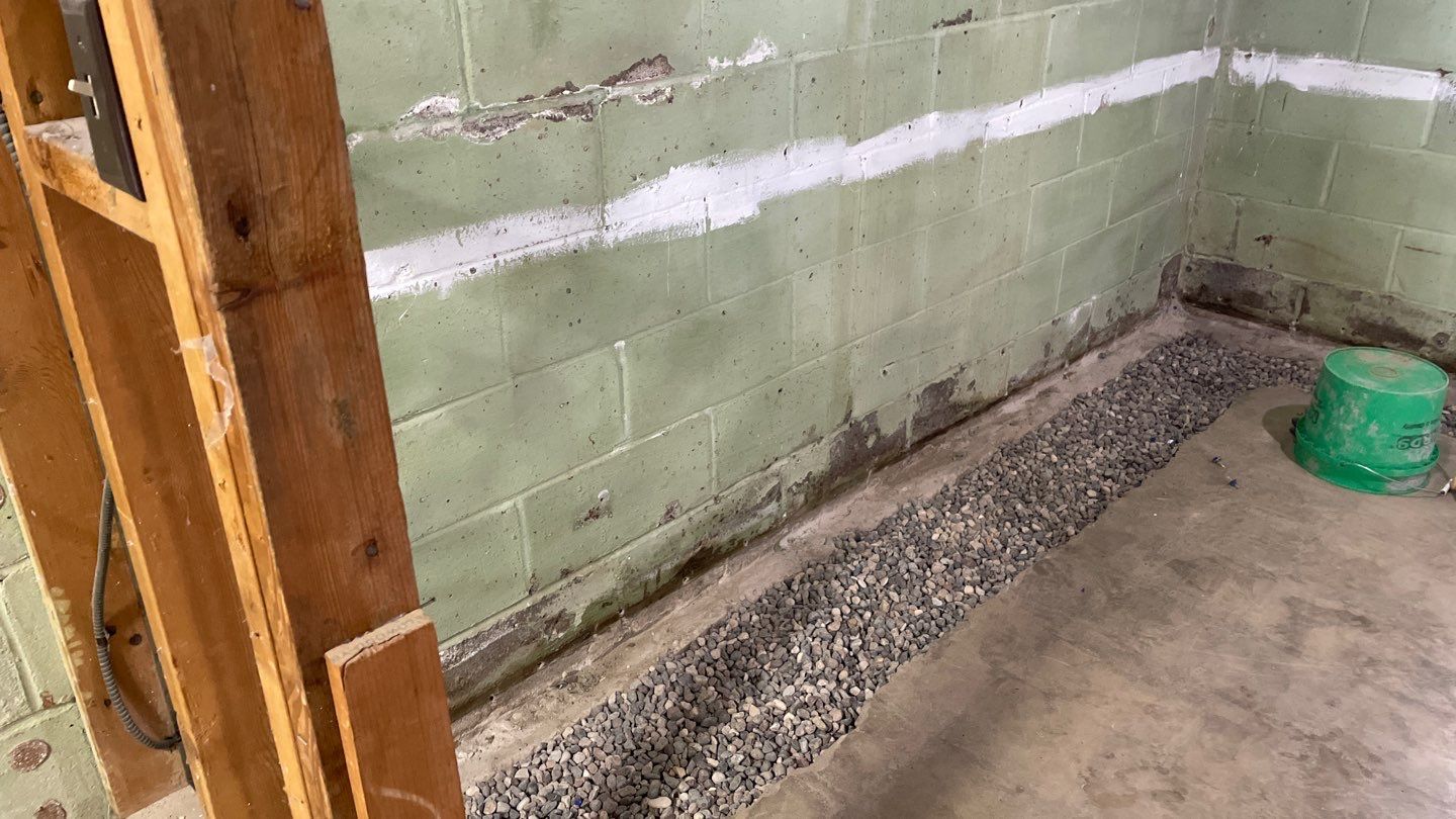 Interior Drain Tile & Wall Drainage in Southwest Minneapolis by Waterproofing Northeast
