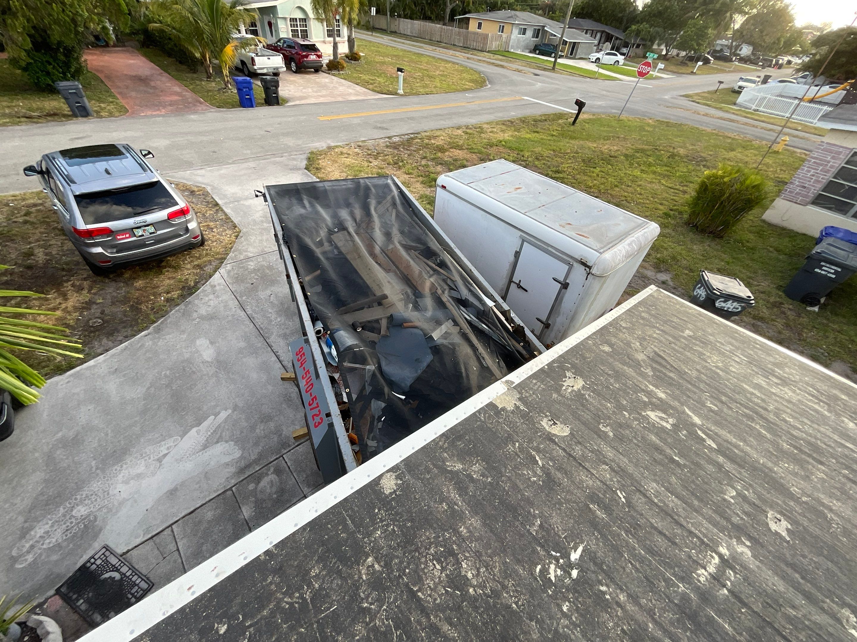 Beautiful Blue Shingle Re-Roof in Hollywood! by First Due Roofing