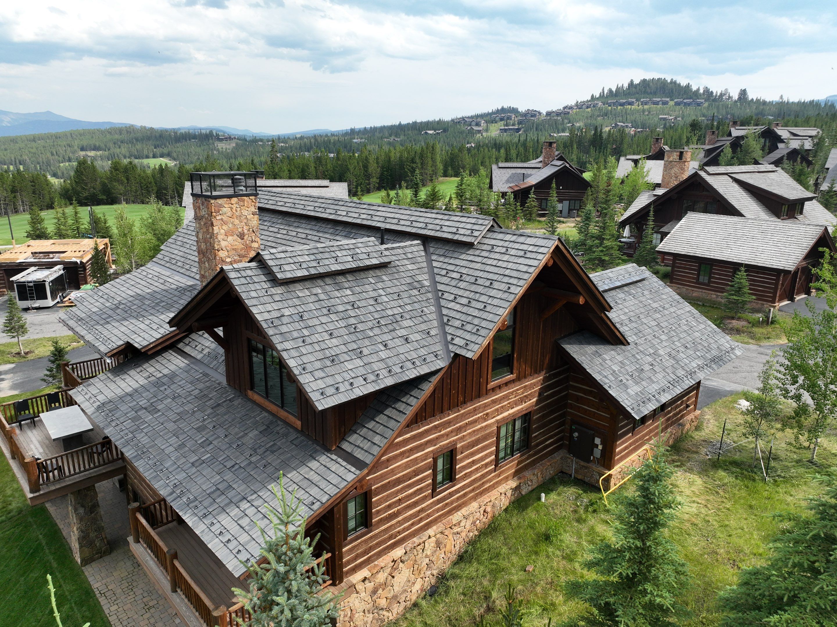 Brava Shake - Canyon Gray  by Montana Roofing Solutions