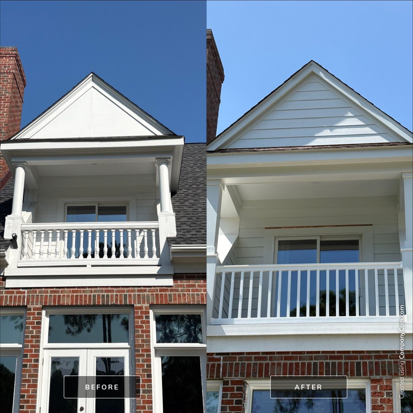 Southport Dormer Siding Replacement and Architectural Trim Restoration by Ideal Siding Wilmington, NC