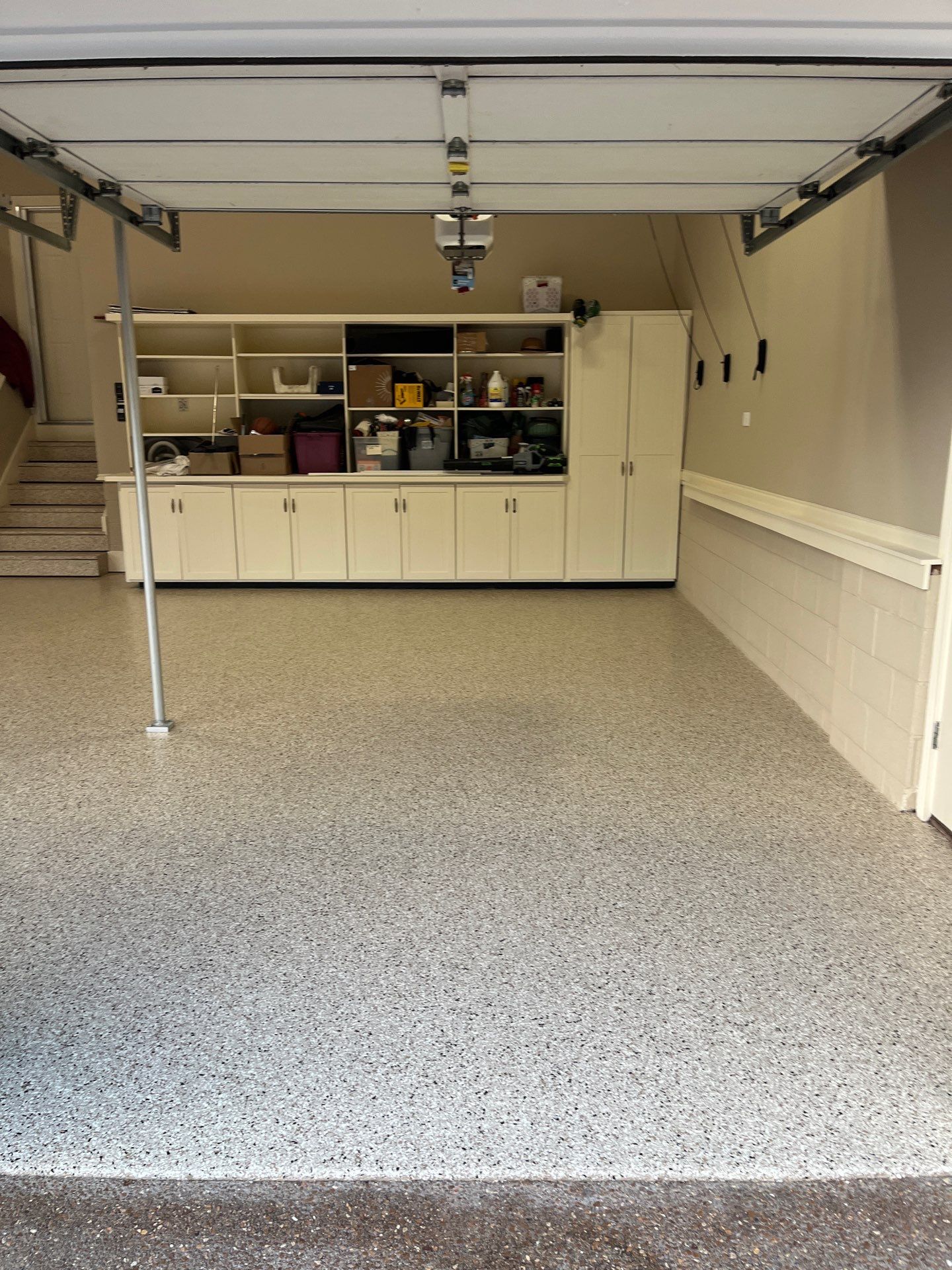 Garage Floor Coating using Shoreline by My Garage Floor Guys