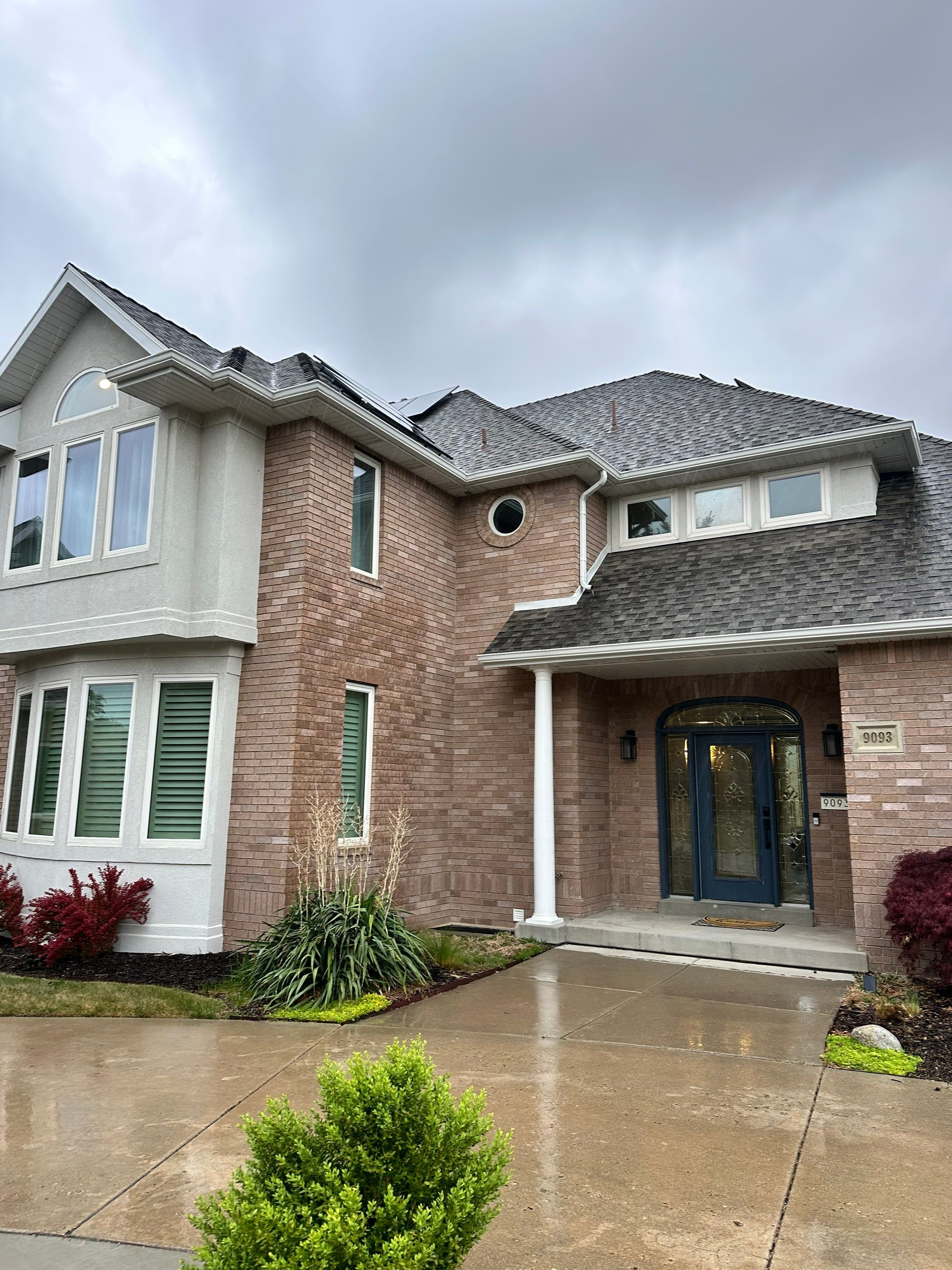 Residential Roofing installation  by Definitive Construction