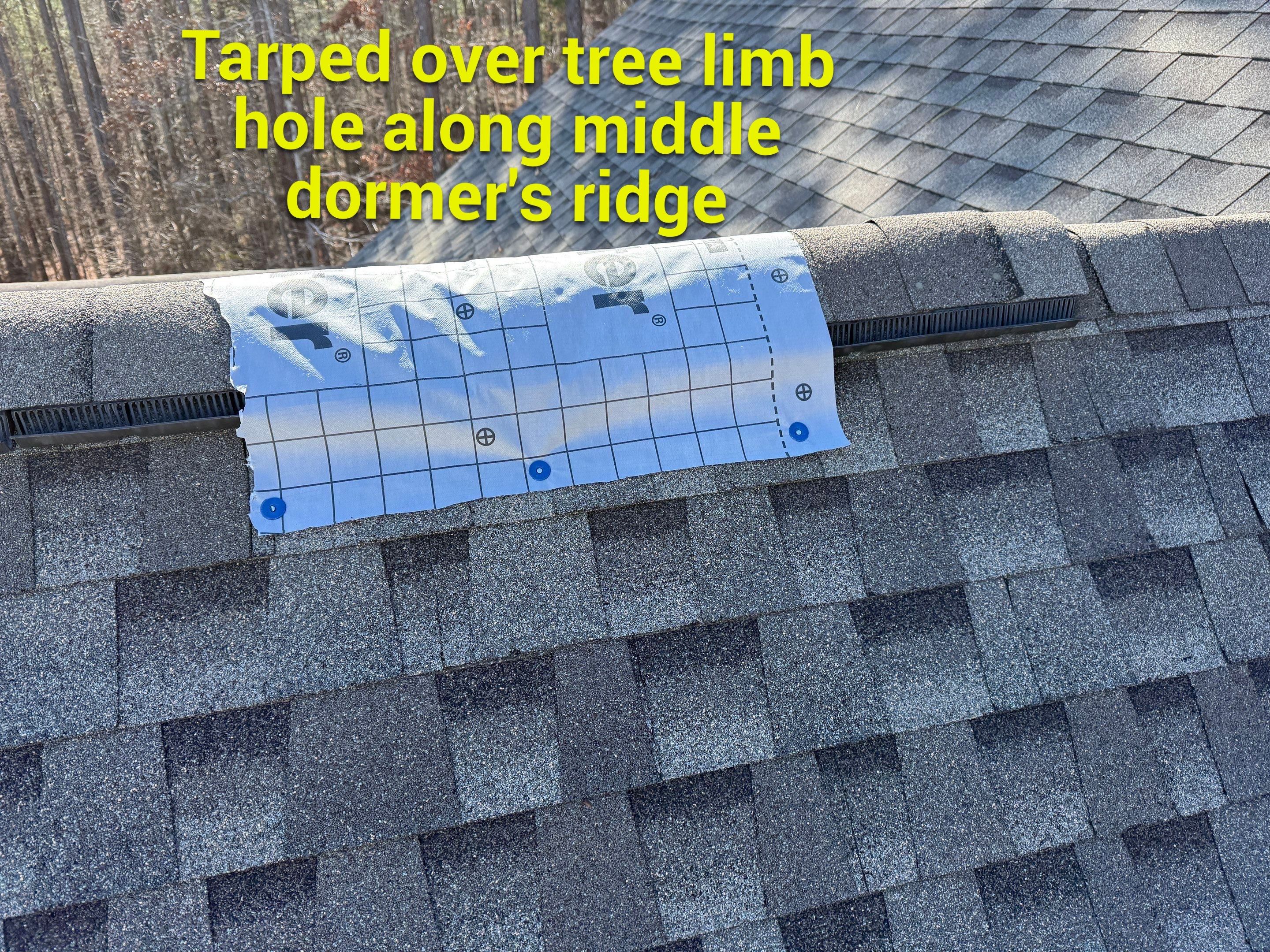 Emergency Roof Tarping โ๏ธ๐ by Georgia Roof Advisors