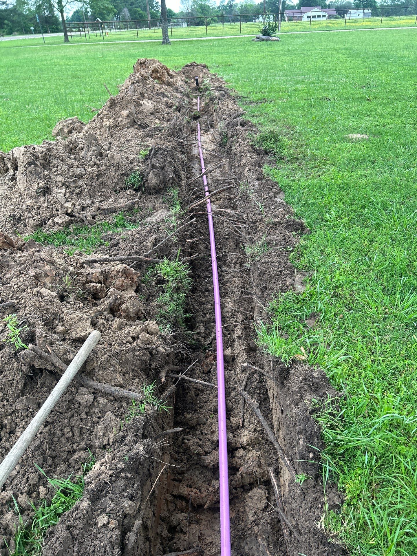 Septic Install Project in Eustace by Rub-A-Dub Plumbing