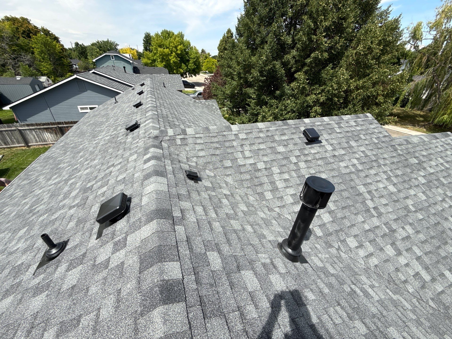 Full Residential Roof Replacement in Kuna Featuring Architectural Shingles by Olive Roofing