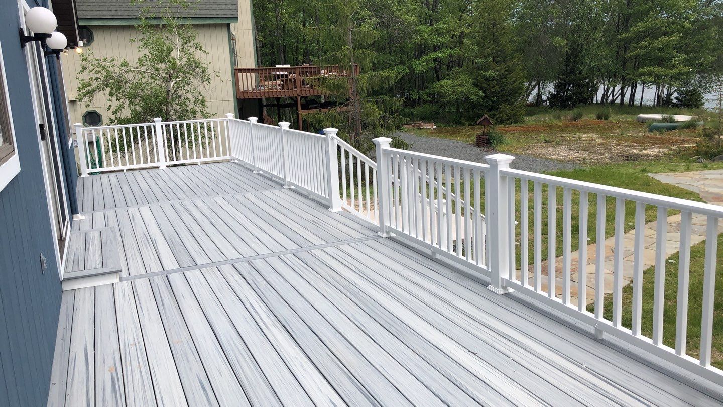 Krentar Composite deck by Burke Home Services