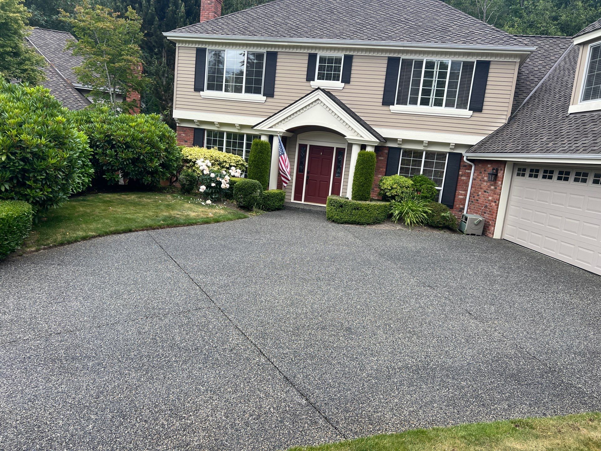 Concrete Driveway Patch Repair & Sealer | Mukilteo  by Jireh Asphalt & Concrete Inc 