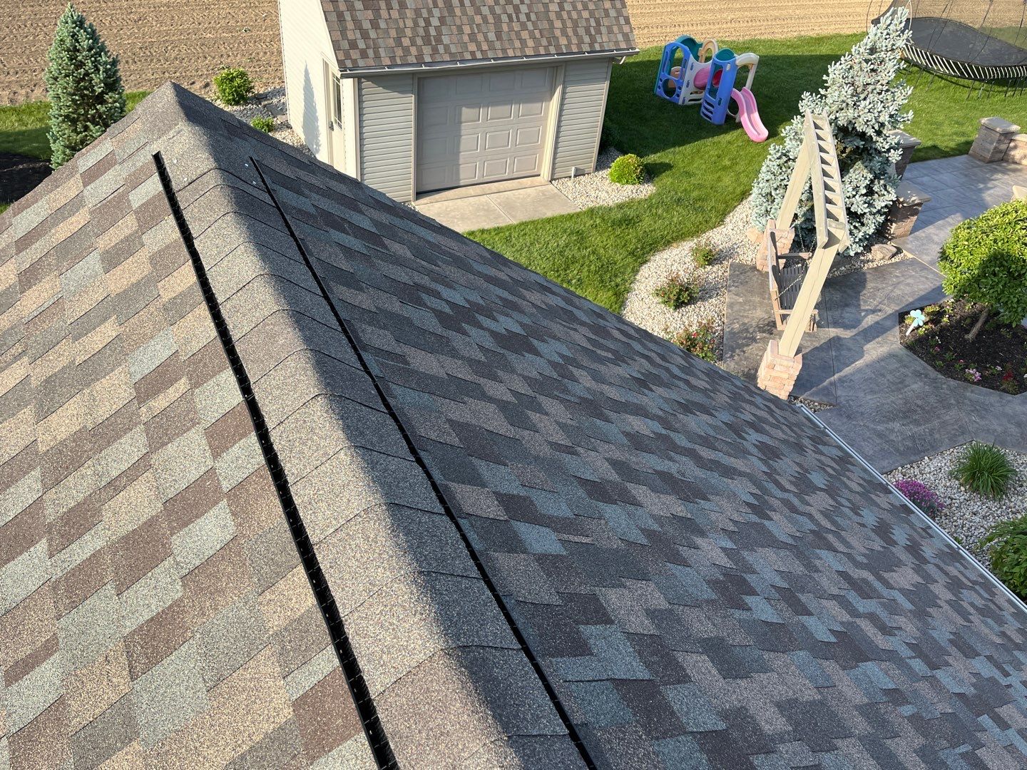 Residential Roofing Installation using GAF Timberline HDZ Cedar Falls by Nitro Roofing and Construction