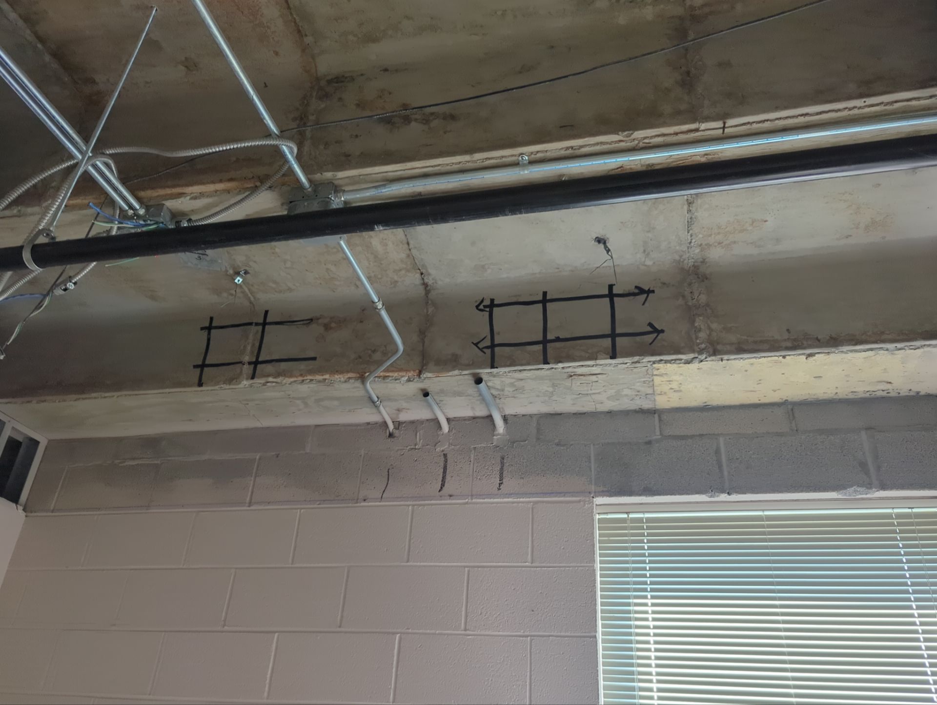 Reinforcement for free standing walls by Alsip Locating Service, LLC