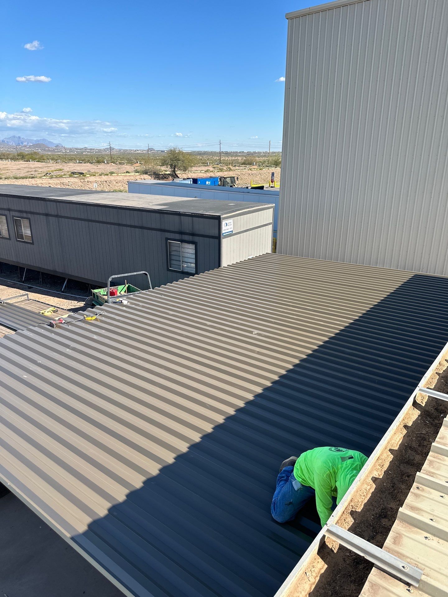 Saddle Tan Standing Seam by Reimagine Roofing
