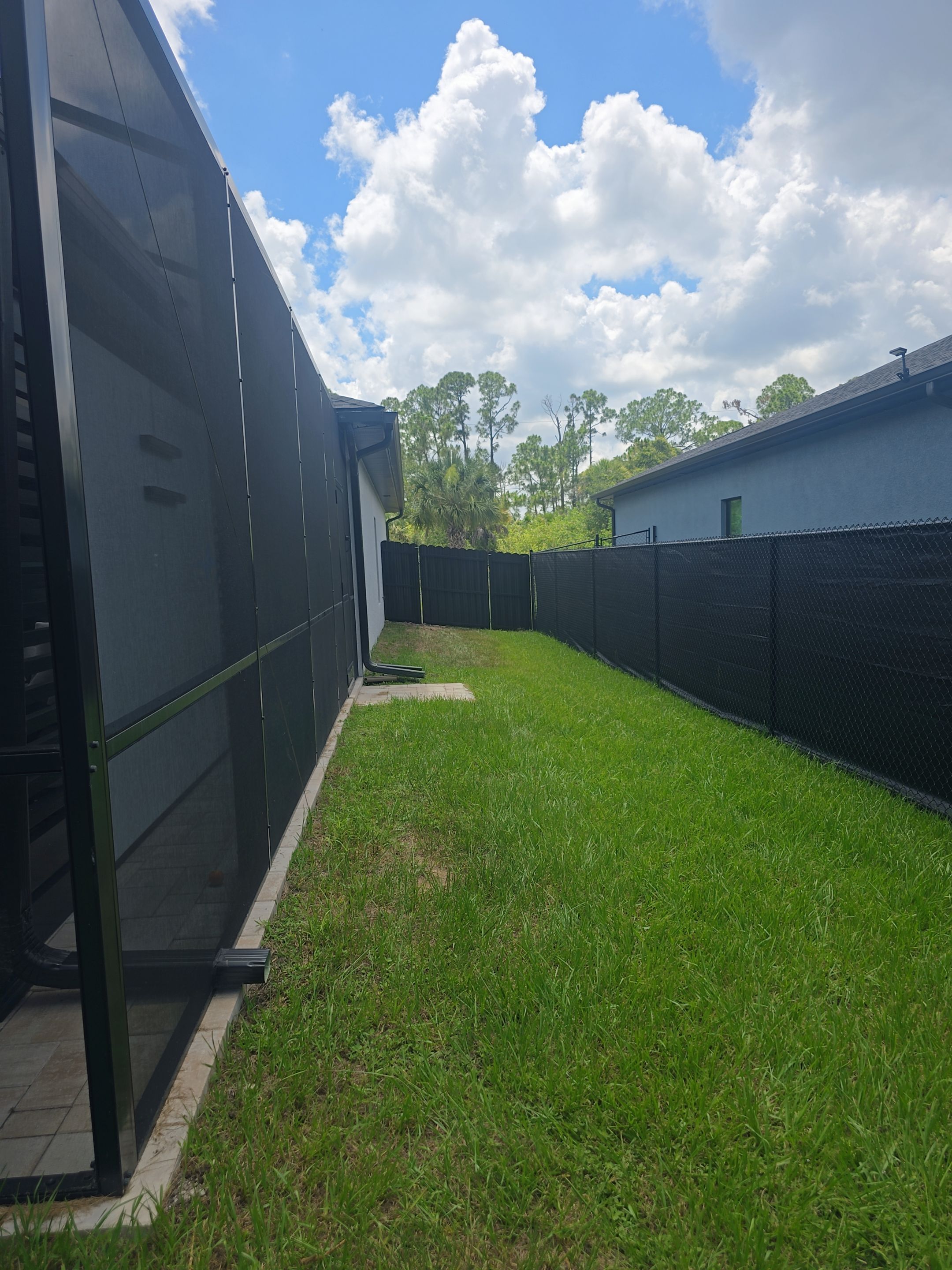 Black Durafence - Privacy Metal Fence Installation in Port Charlotte by True Fence LLC