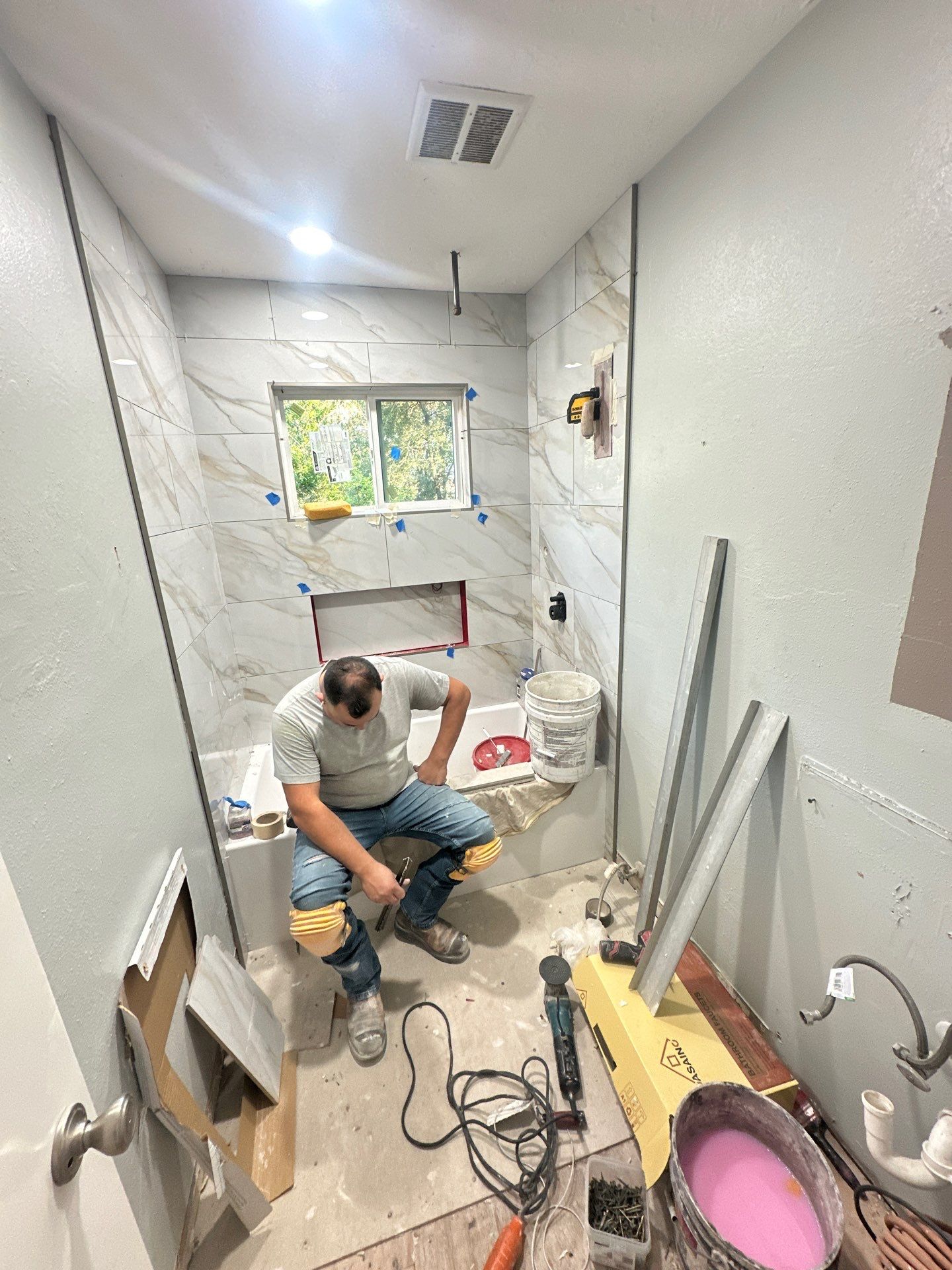 Bathroom Remodel using Sophalx Crew by SophAlx LLC