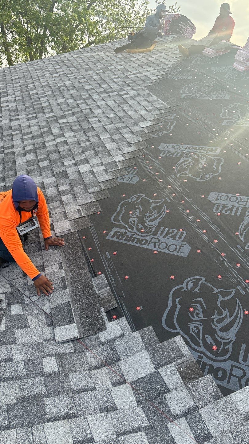 Residential Roofing Installation using Owen's Corning Duration (Lifetime) Shingles by Roof Repair Company