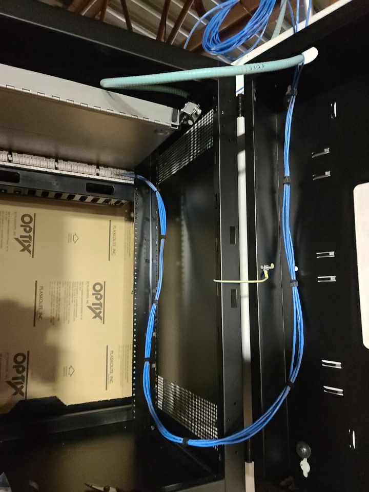 Structure Cable Installation using Cat 6 Cabling & Fiber  by Firmament Solutions