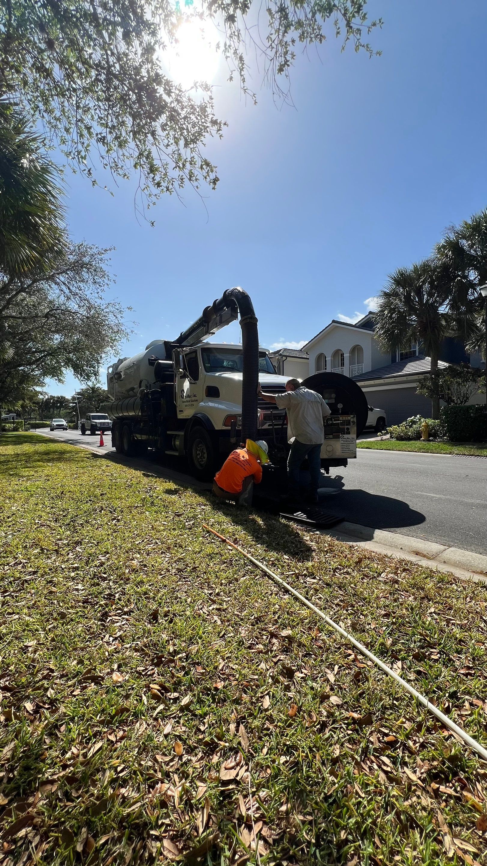 Estero Community Stormwater System Maintenance by APS Power & Water