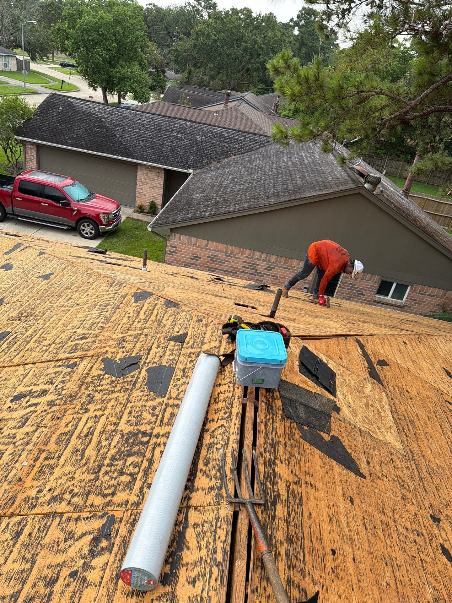 Roof Replacement in Greengate Place, Spring TX by Roof Repair Company