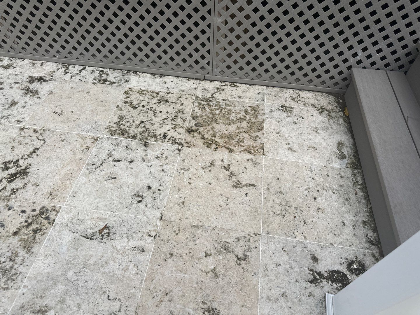 Travertine using Concrete Sealant by DuraSeal