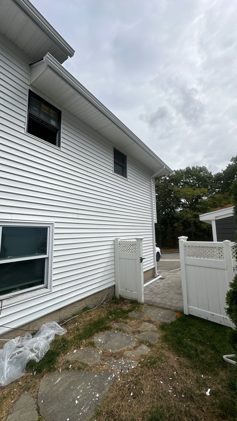 Full House Installation by Above All Gutters 