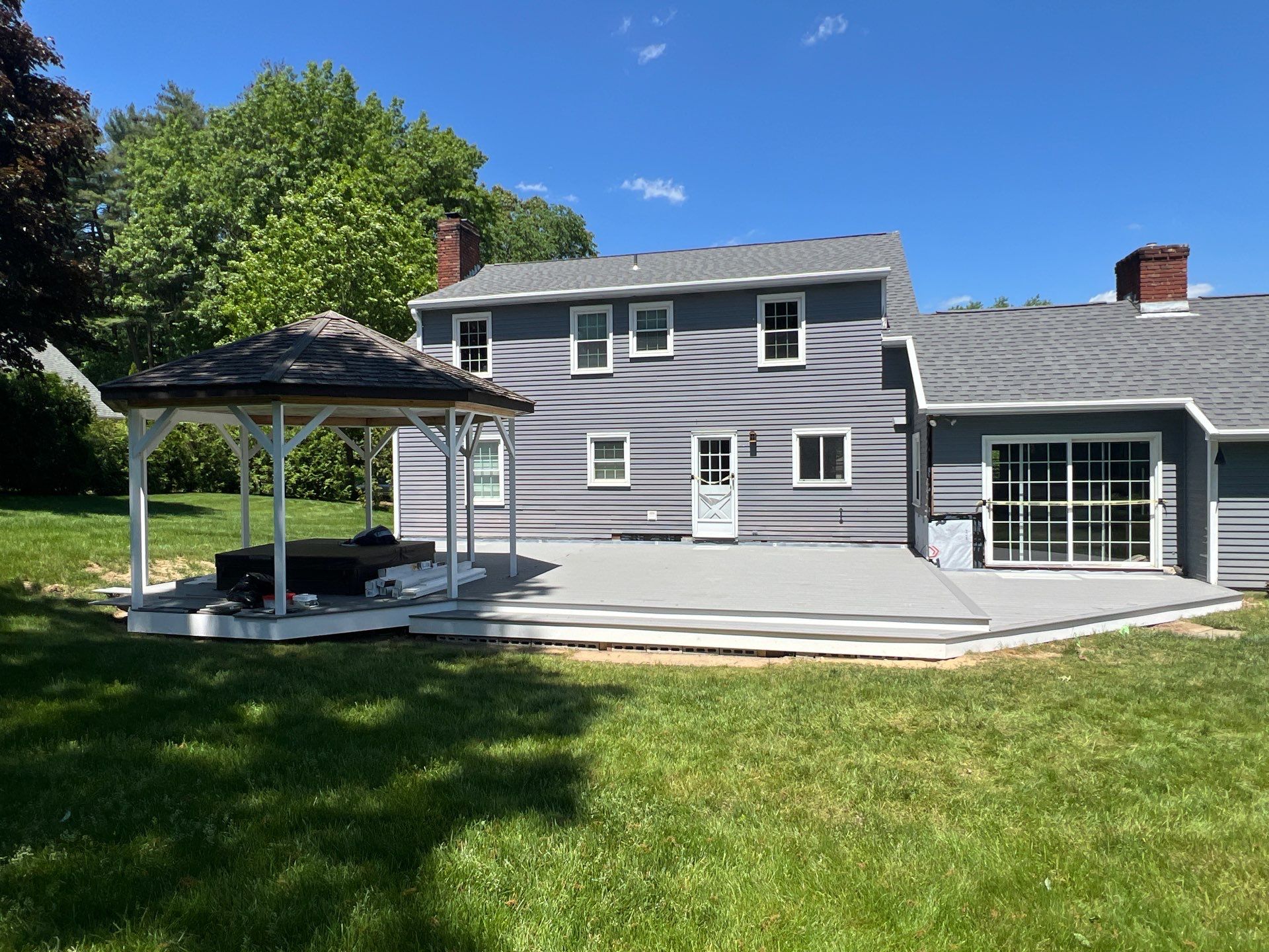 Deck Repair using Trex Select Decking by Chagnon Building & Remodeling LLC