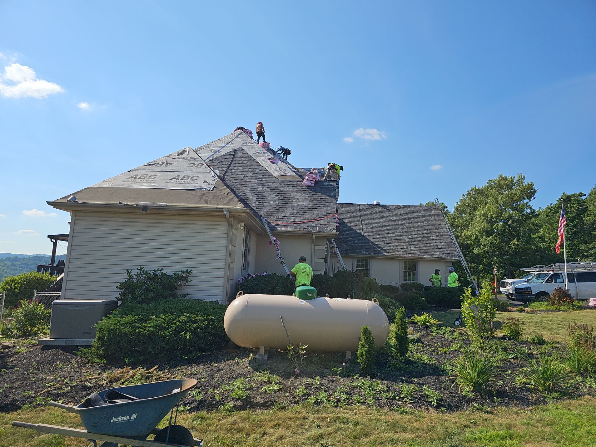 Project in Clearfield by 768 ROOF, LLC.