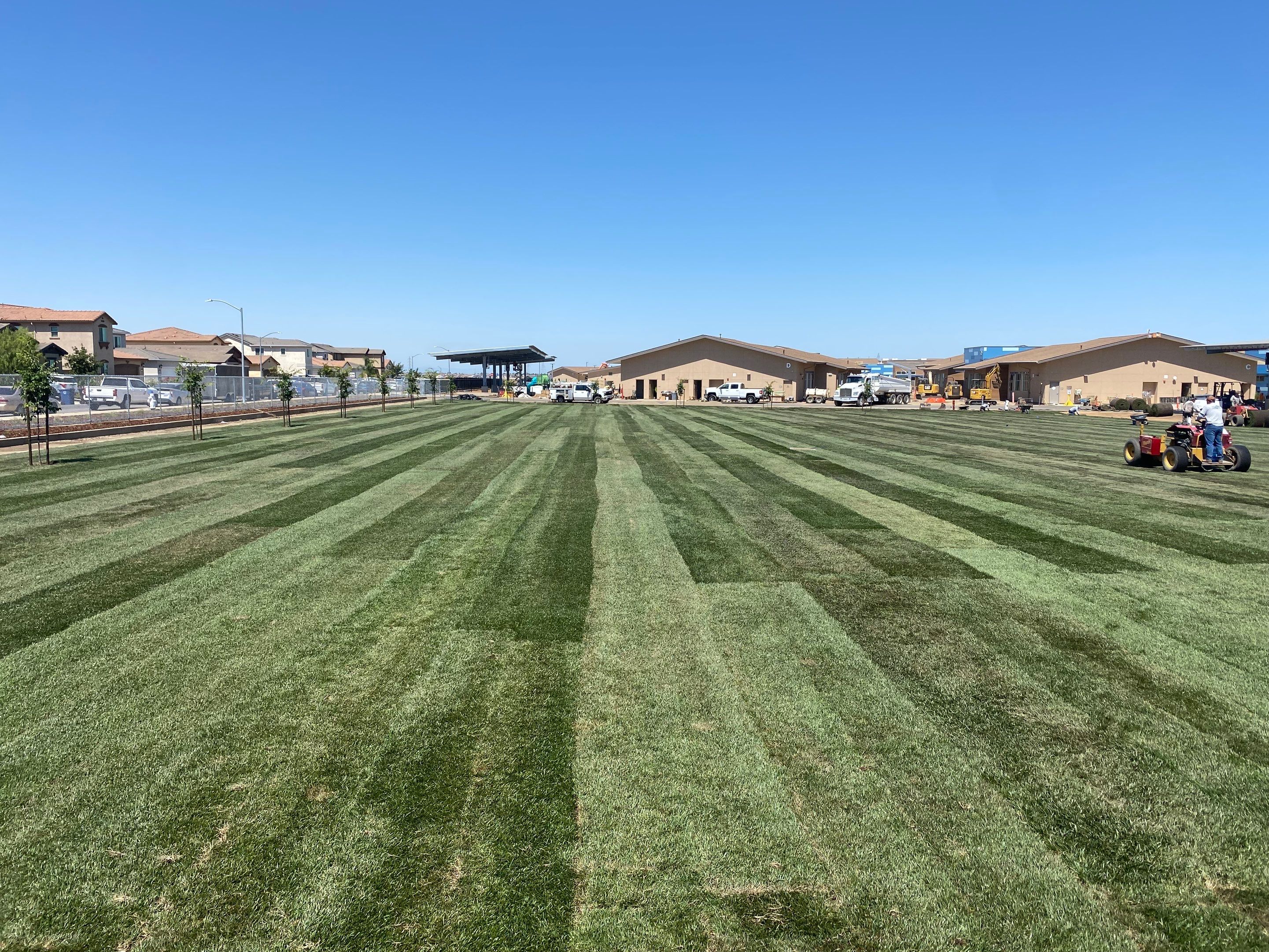 Project in Rancho Cordova by A - G Sod Farms