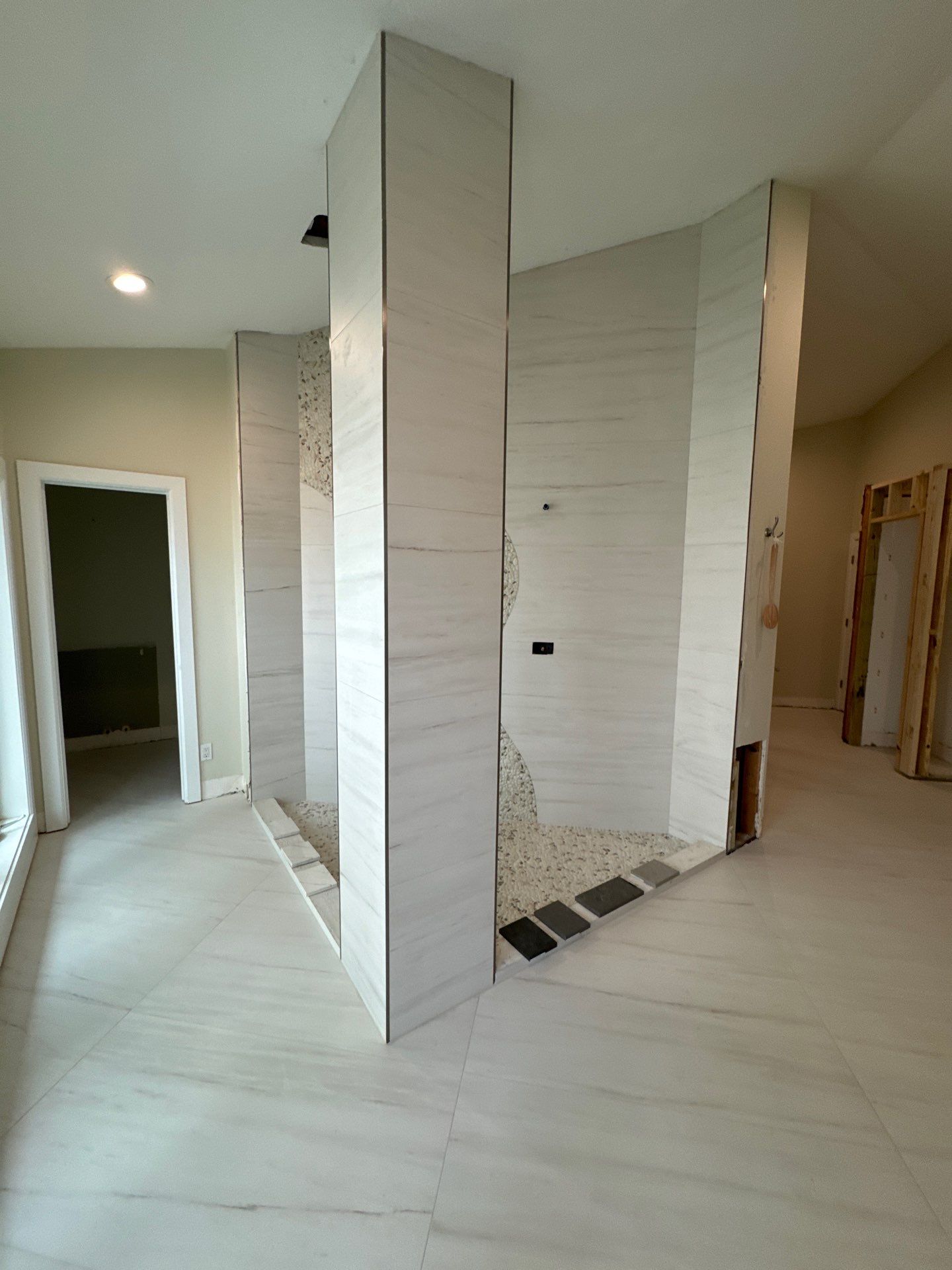 Pine Ridge Estates Master Bath Remodel by Naples Flooring Boutique