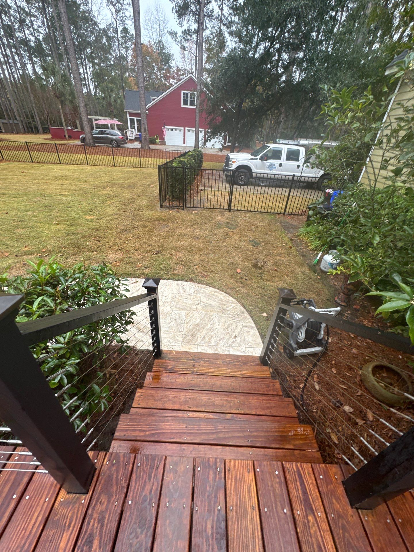 Weathered Deck using Wood Sealant by DuraSeal