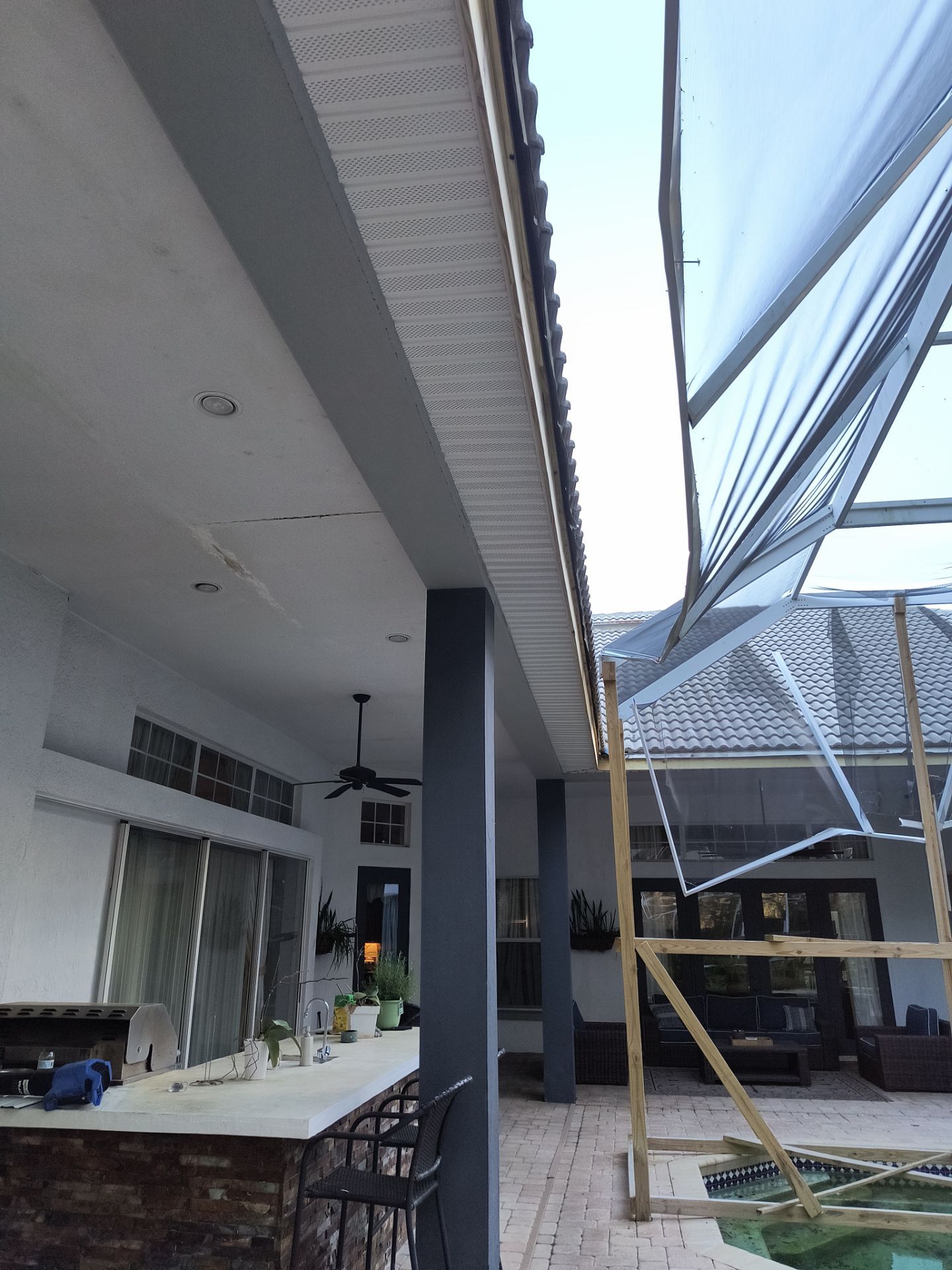 Complete Roofline Upgrade with Soffit, Fascia & Gutters Tampa FL by Gutter Professors