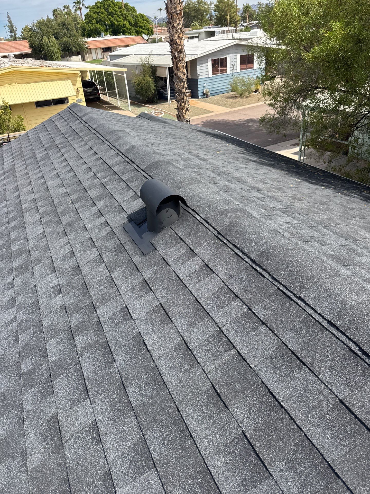 Residential Roof Install using GAF in Mesa by Weather-Tite Roofing