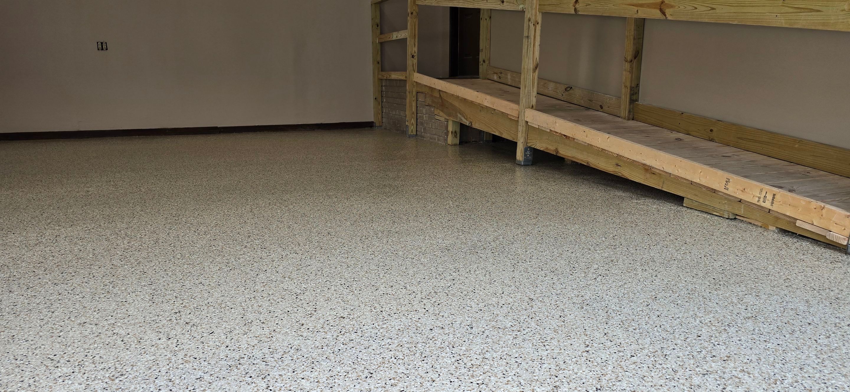 Two Garages Completed Using Shoreline by Elite Floor Solutions