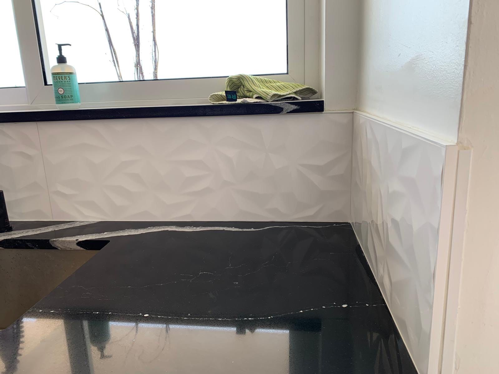 Backsplash in Downtown Fort Lauderdale by Broward Tile Guys