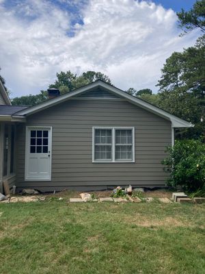 Siding and Rotten Wood Replacement with Exterior Painting in Atlanta, GA