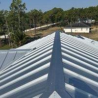24ga 1.5" Mechanical Seam Mill Finish by Total Roofing System The Metal Roof Experts