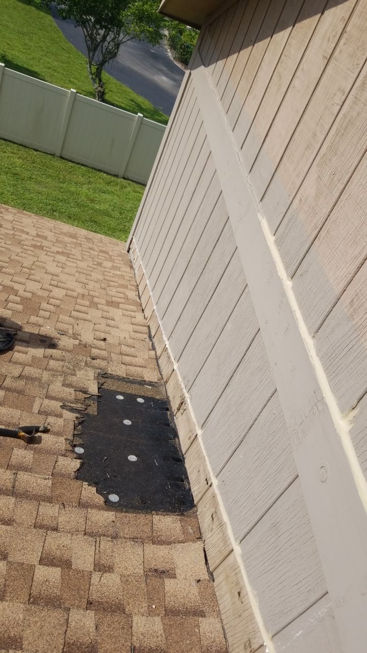 Asphalt Shingle Roof Leak Repair and Siding Restoration in Deerfield Beach by Aastro Roofing