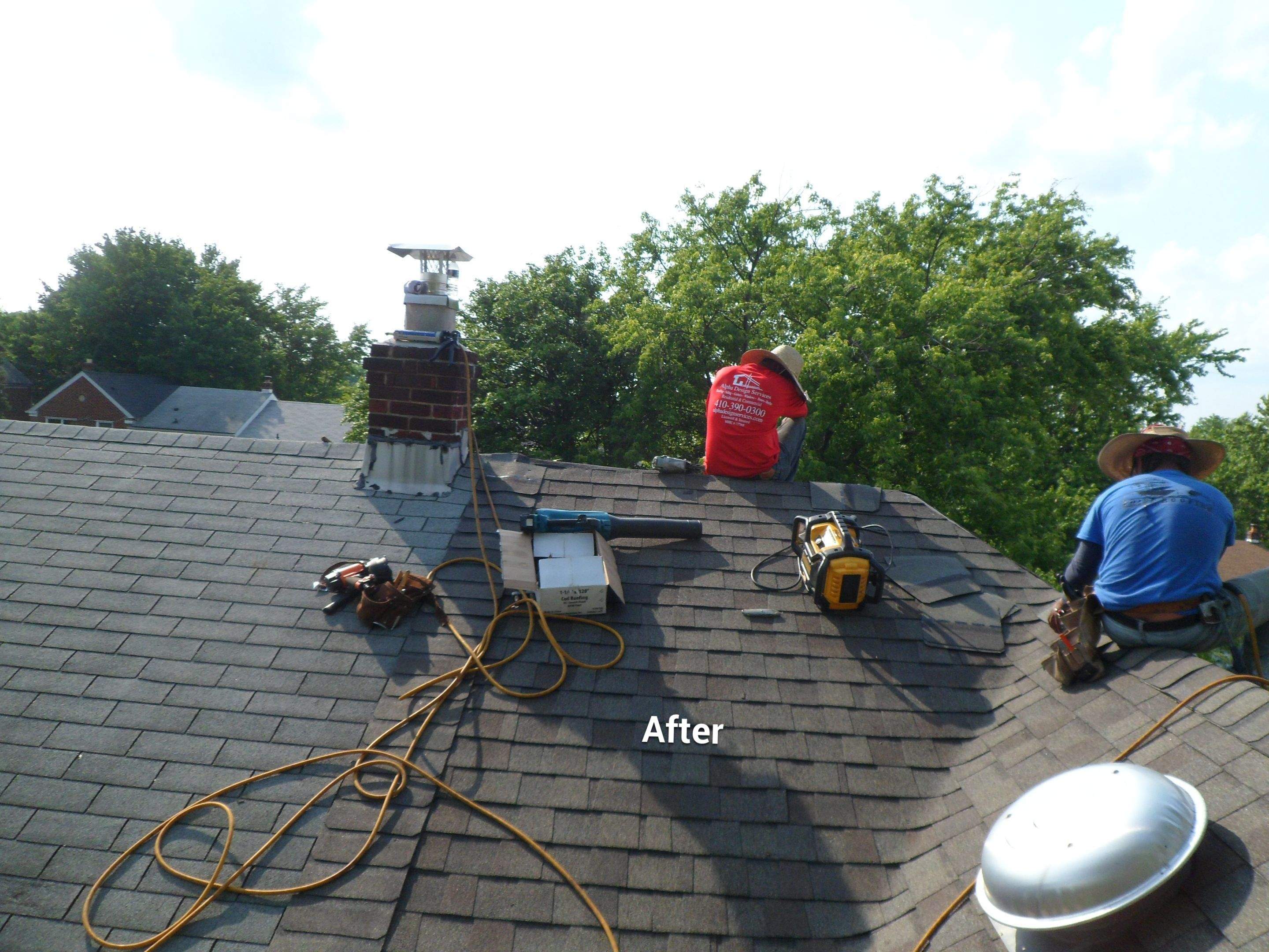 Residential Roofing Installation using Landmark Pro  by Alpha Design Services