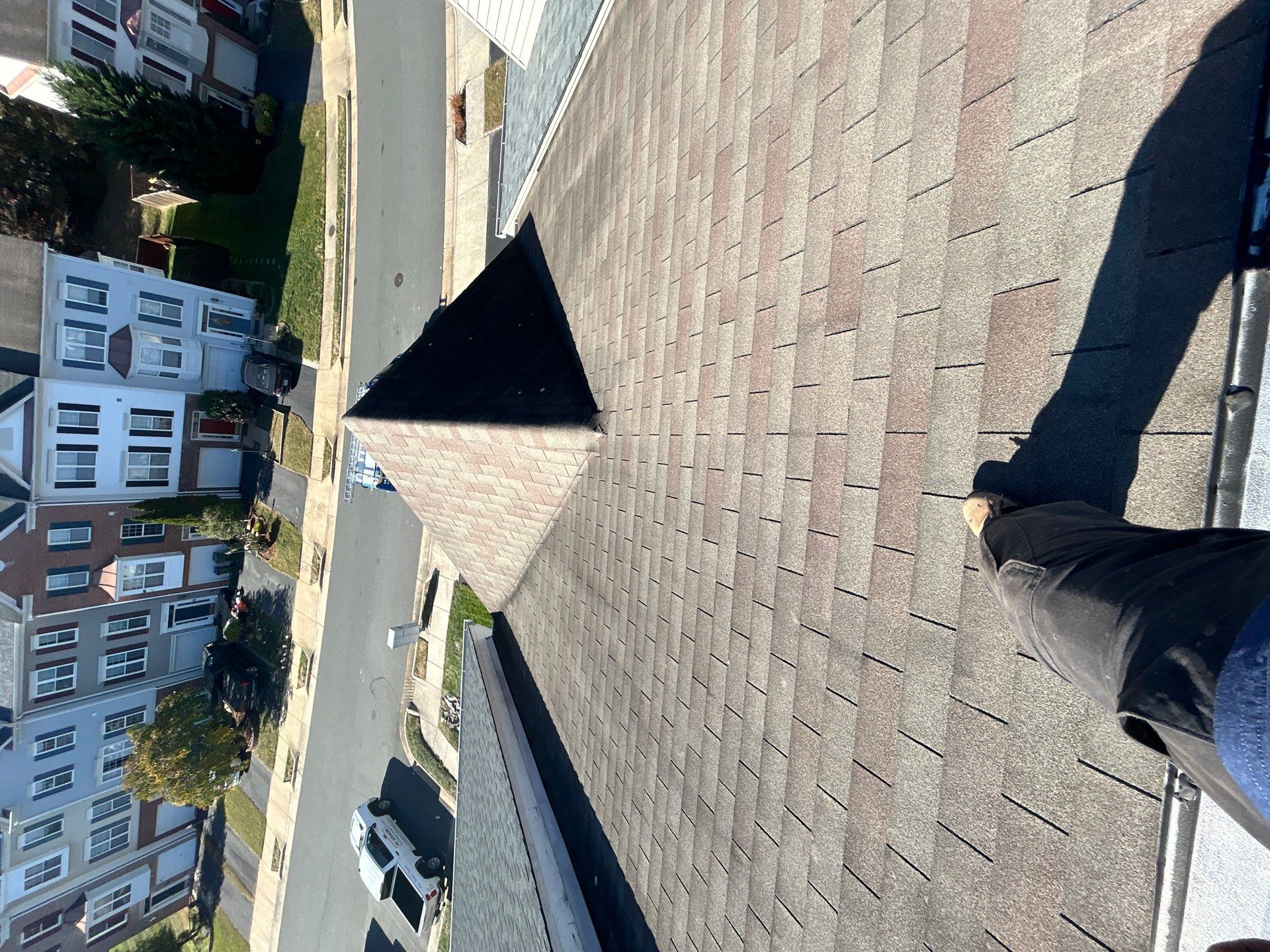 Bristow: Residential Roof Replacement with CertainTeed Landmark Pro in Max Def Colonial Slate by RM Banning, Inc.