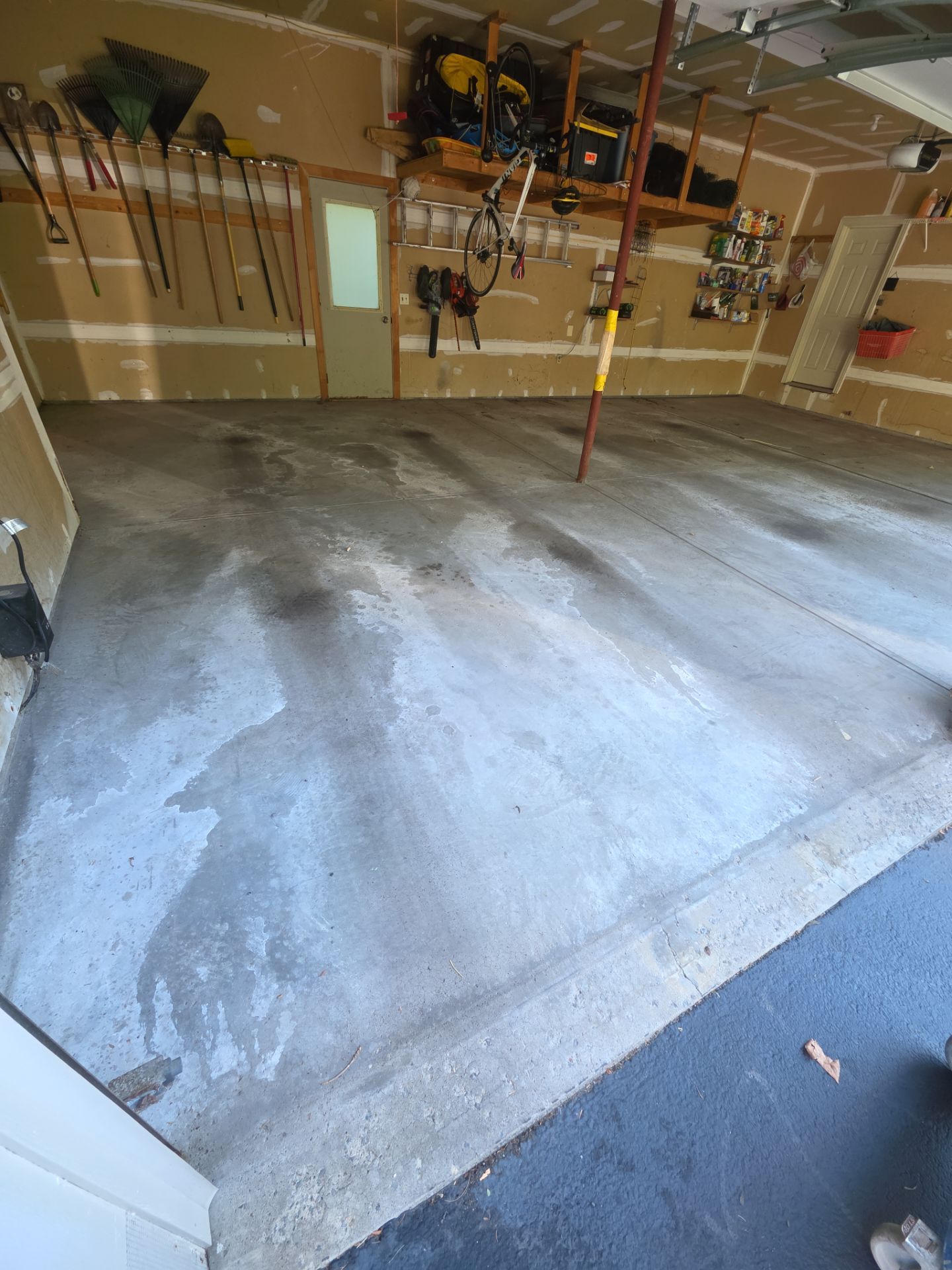 Vintage Silverado Garage Coating by NG Masonry & Construction LLC