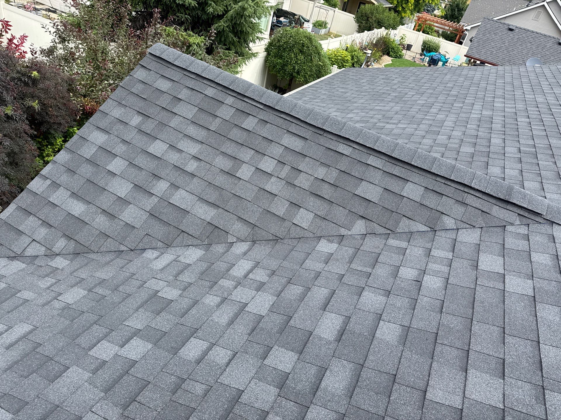 Residential Asphalt Shingle Roof Replacement in Meridian, Idaho by Olive Roofing