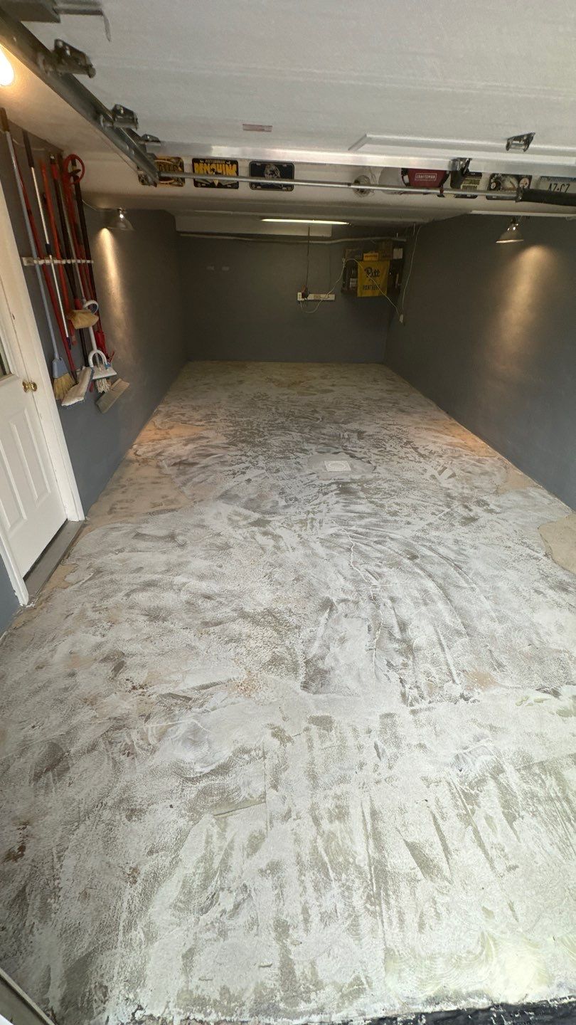 garage Project in Greensburg by Floors in a Day, Inc