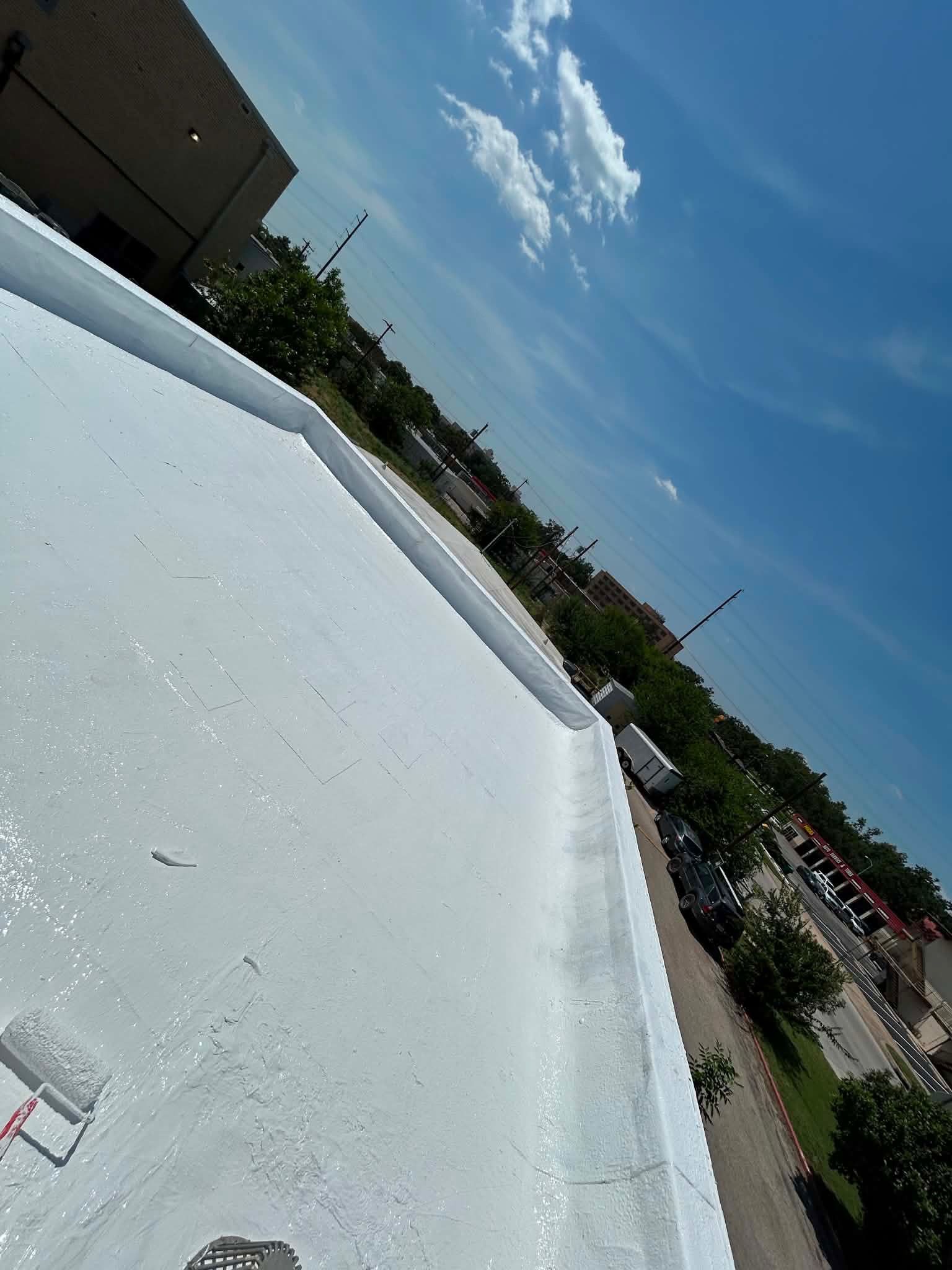 Commercial Flat Roof Coating and Restoration in Austin by RoofsOnly.com