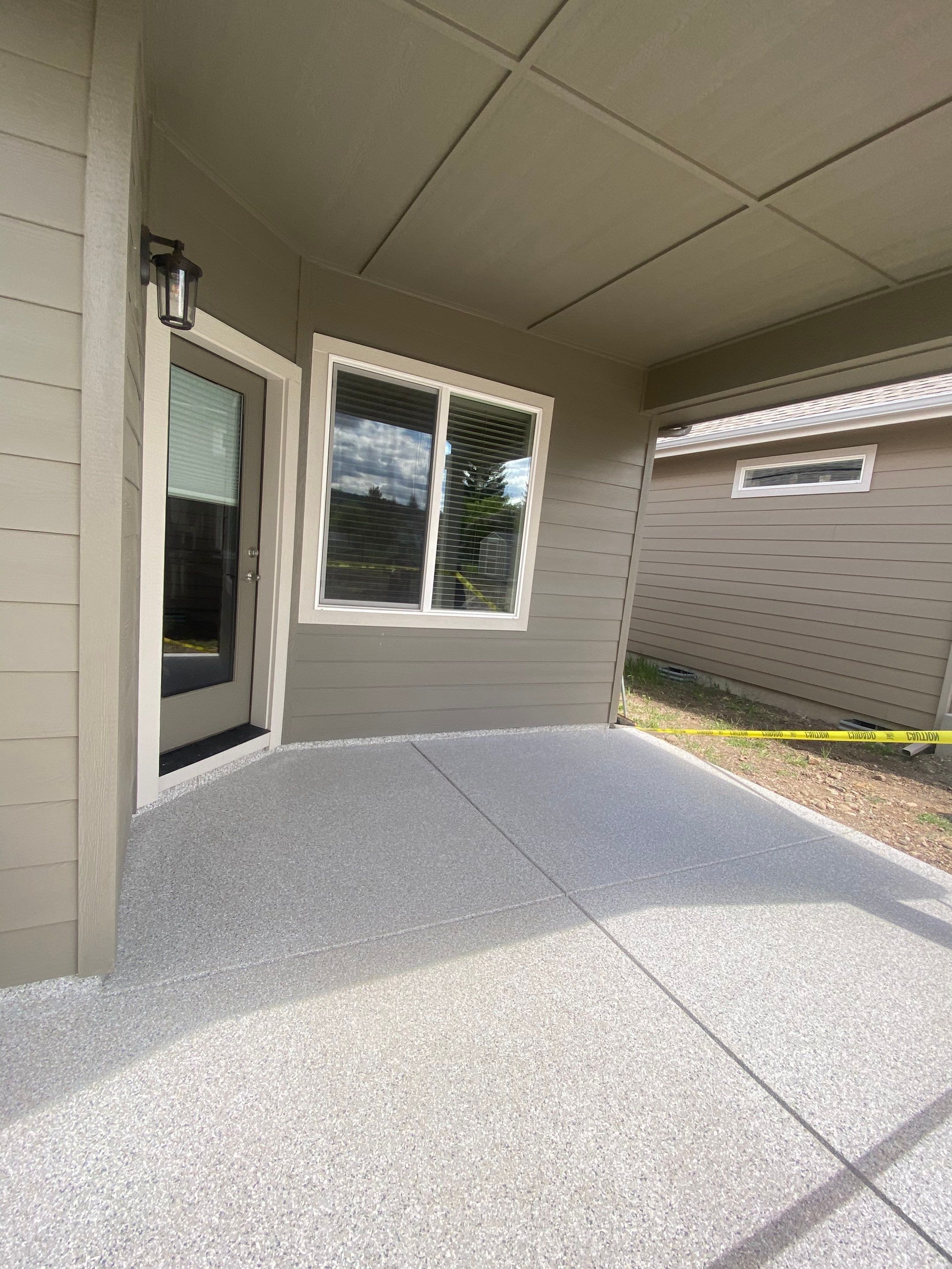 Patio and Walkway using Mt Everest by Croc Coatings, LLC