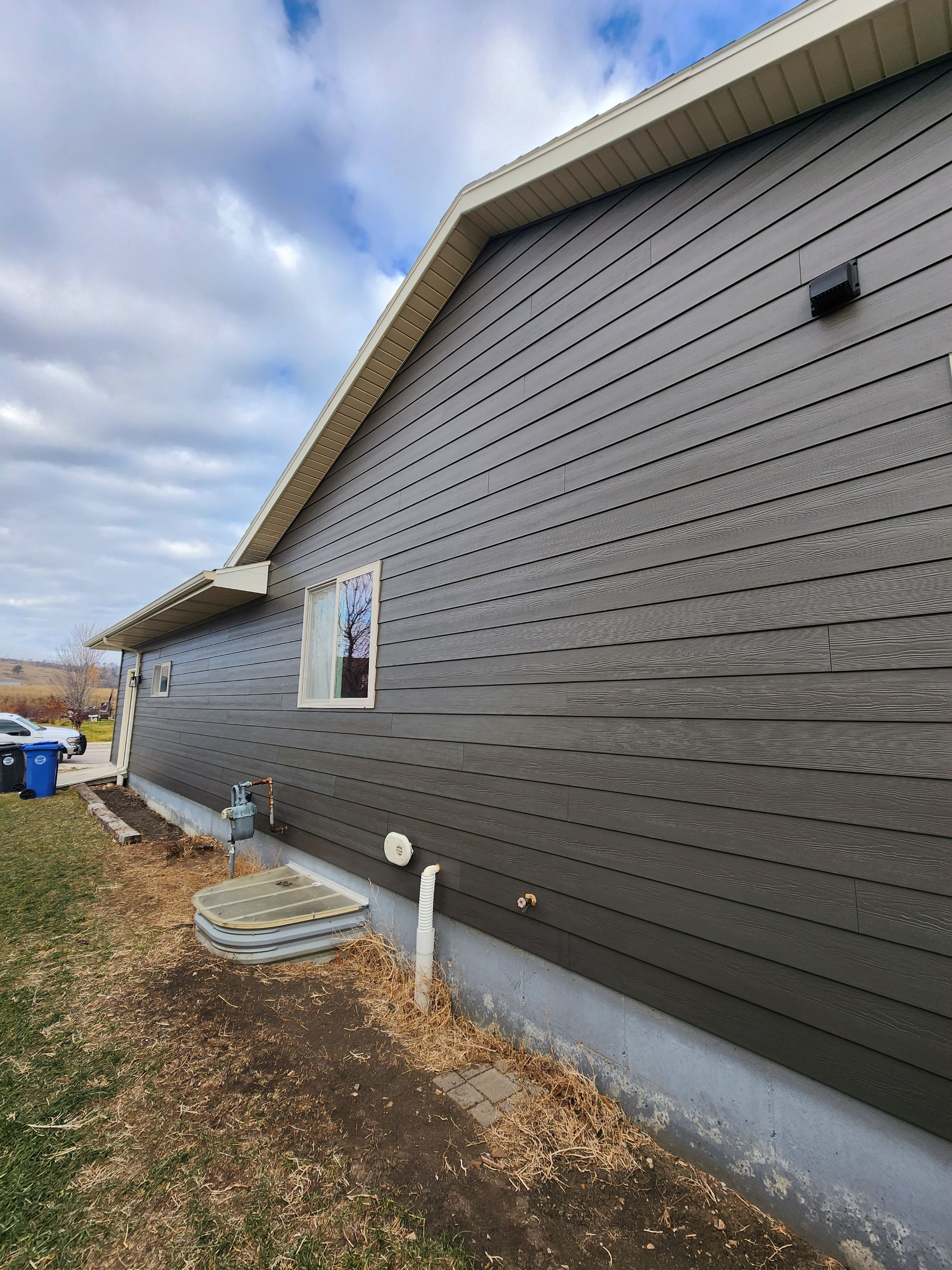 James Hardie Rich Expresso Siding Install by Weather-Tite Exteriors LLC