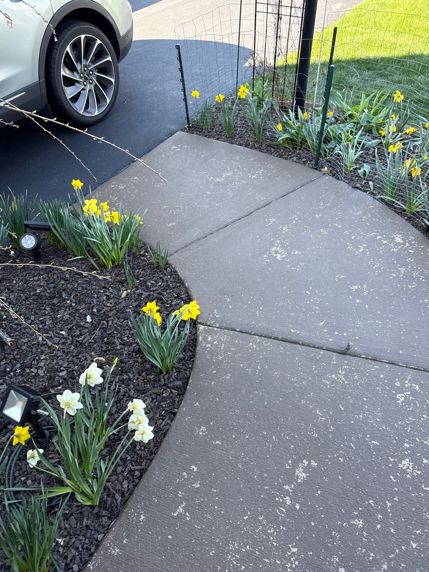 Porch + Walkway + Garage Project in Renfrew by Floors in a Day, Inc