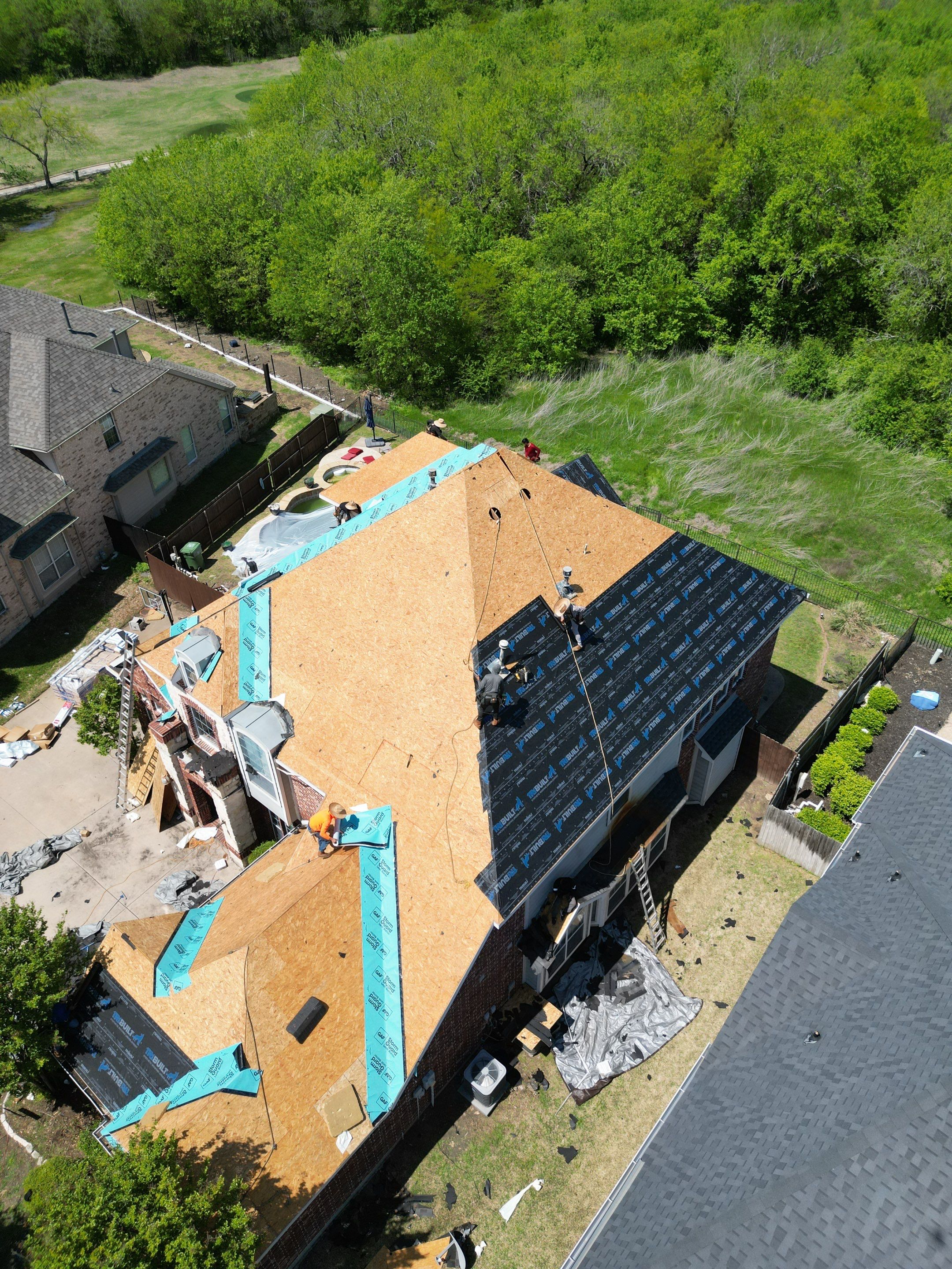 Project in Mansfield by Rhino Roofing and General Contracting, LLC