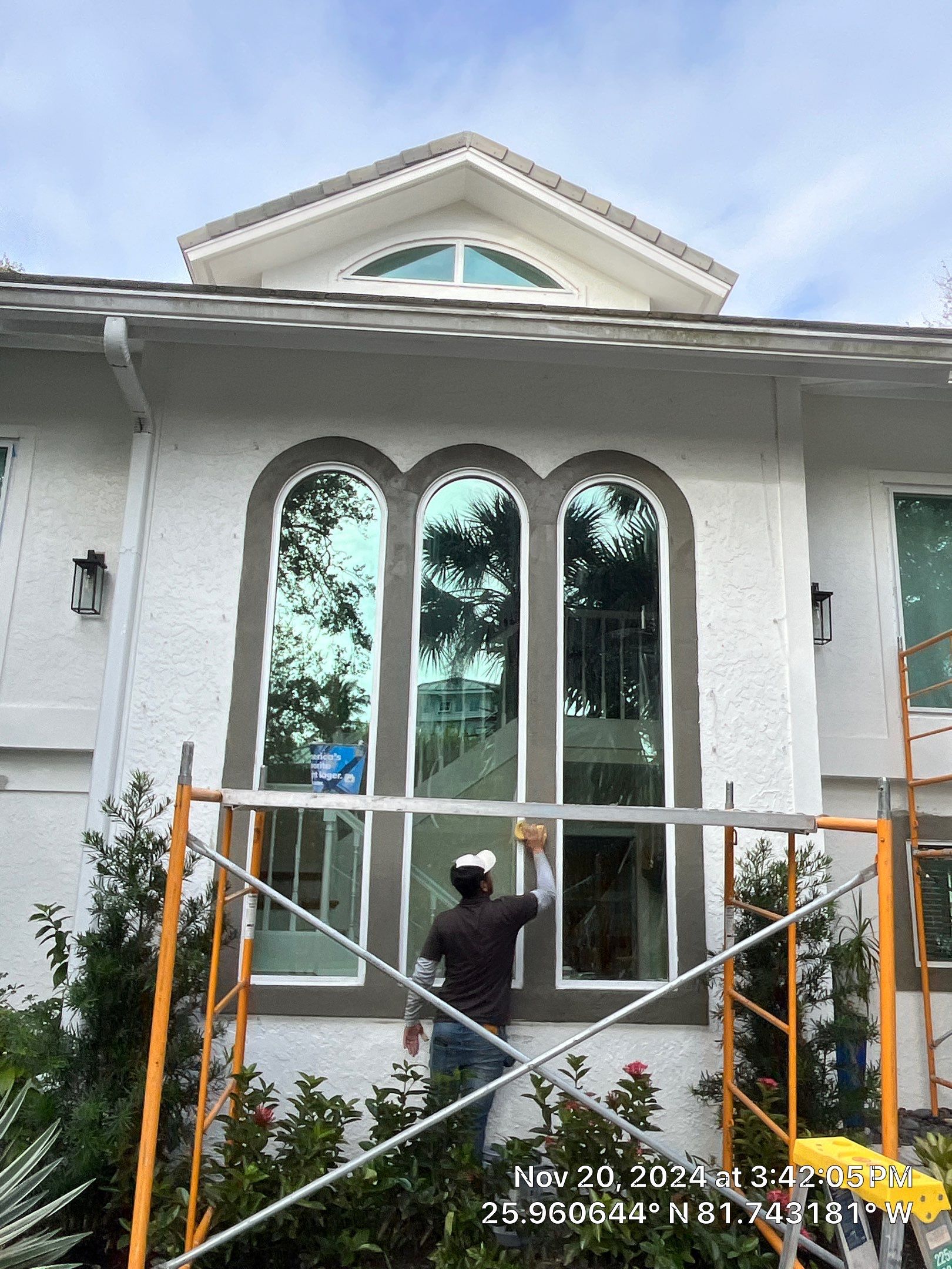 Window Installation using PGT Aluminum by Windows For Life 